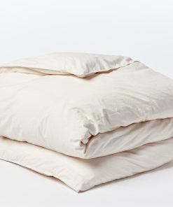 Organic Crinkled Percale™ Duvet Cover