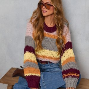 Harvest Feels Cropped Knit Sweater