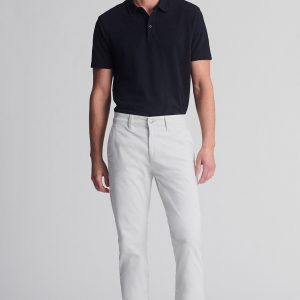 MILTON SLIM STRAIGHT CHINO IN IVORY CASUAL TWILL