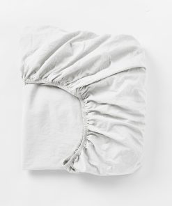 Organic Crinkled Percale™ Fitted Sheet