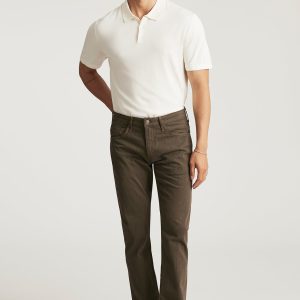 JAKE SLIM LEG IN KHAKI STRIPE