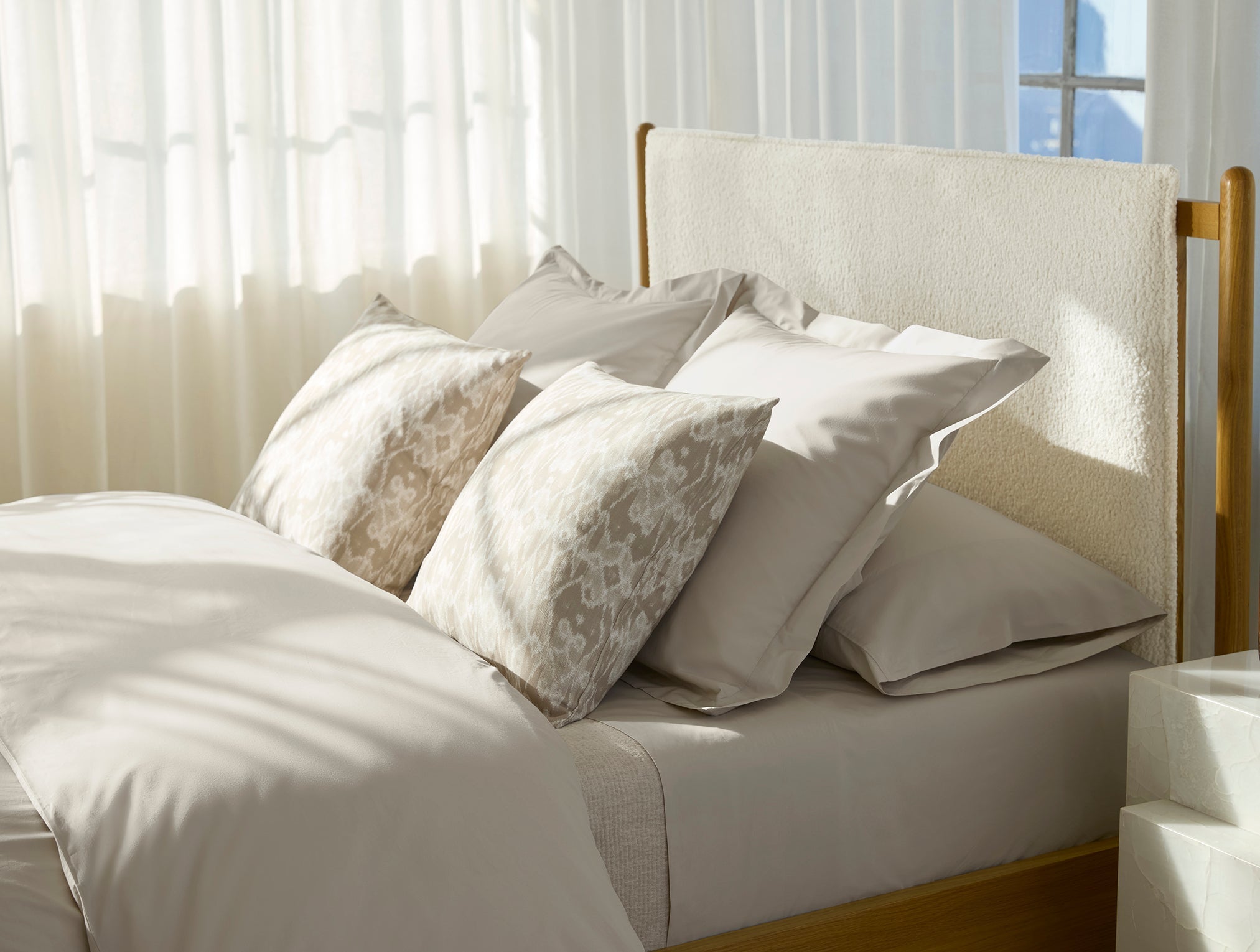 Refined Organic Percale Sheet Set - Image 2