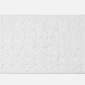 Diamond Shag Organic Bath Rug