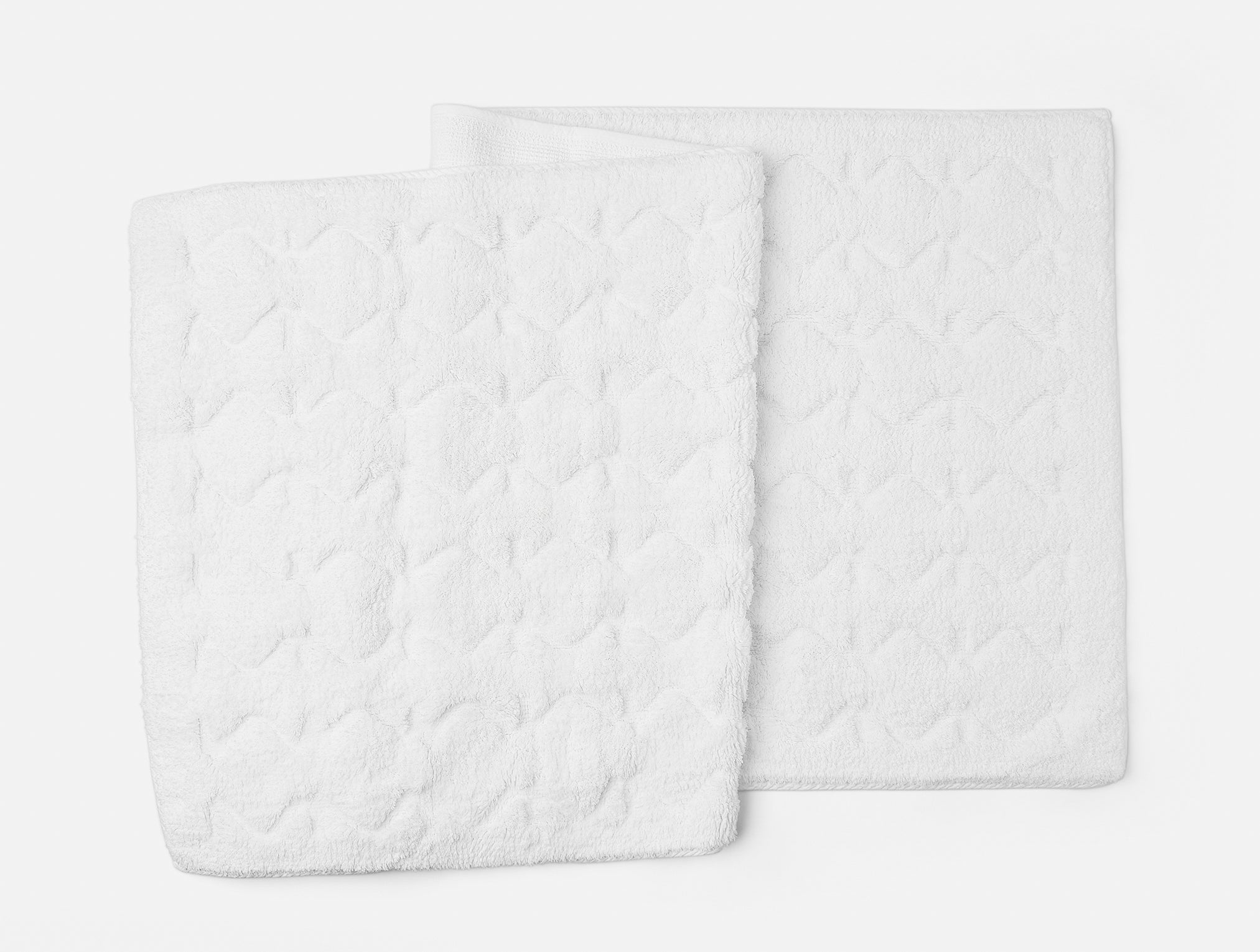 Diamond Shag Organic Bath Rug - Image 2