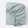 Organic Crinkled Percale™ Crib Sheet