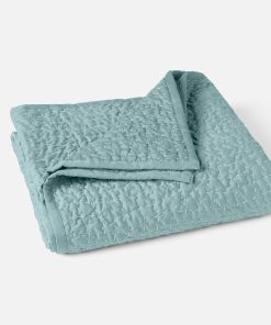 Pebbled Handstitched Organic Toddler Quilt