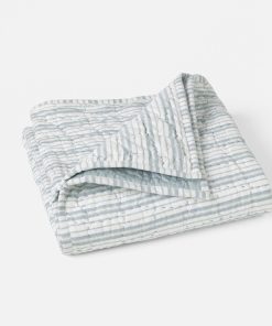 Pebbled Handstitched Organic Toddler Quilt