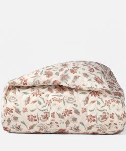 Viola Organic Print Duvet Cover
