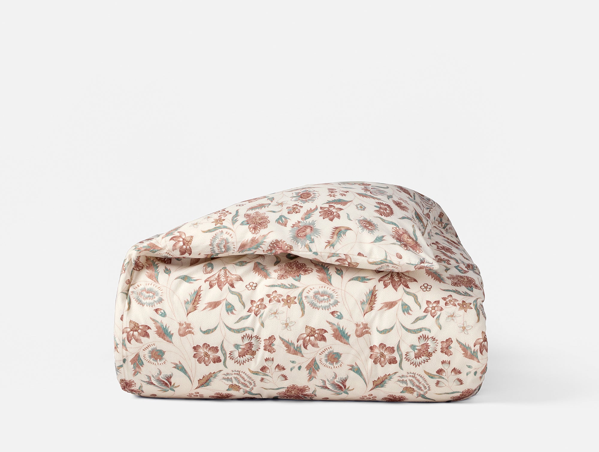 Viola Organic Print Duvet Cover