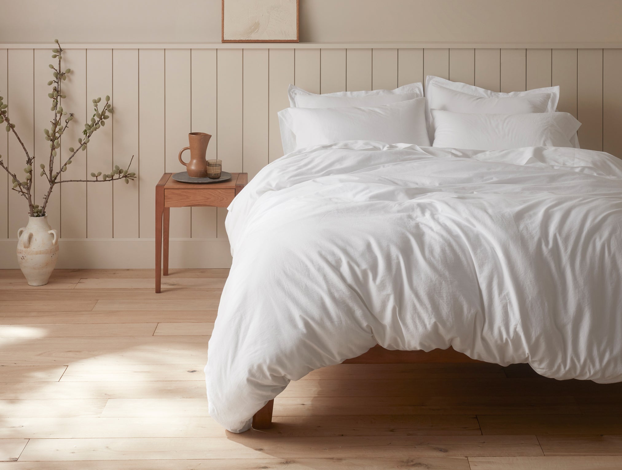 Cloud Soft Organic Sateen Duvet Cover - Image 2