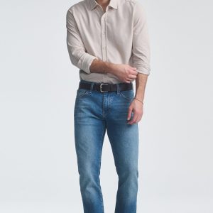 JAKE SLIM LEG IN INDIGO BRUSHED CLASSIC BLUE