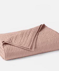 Channel Handstitched Organic Quilt