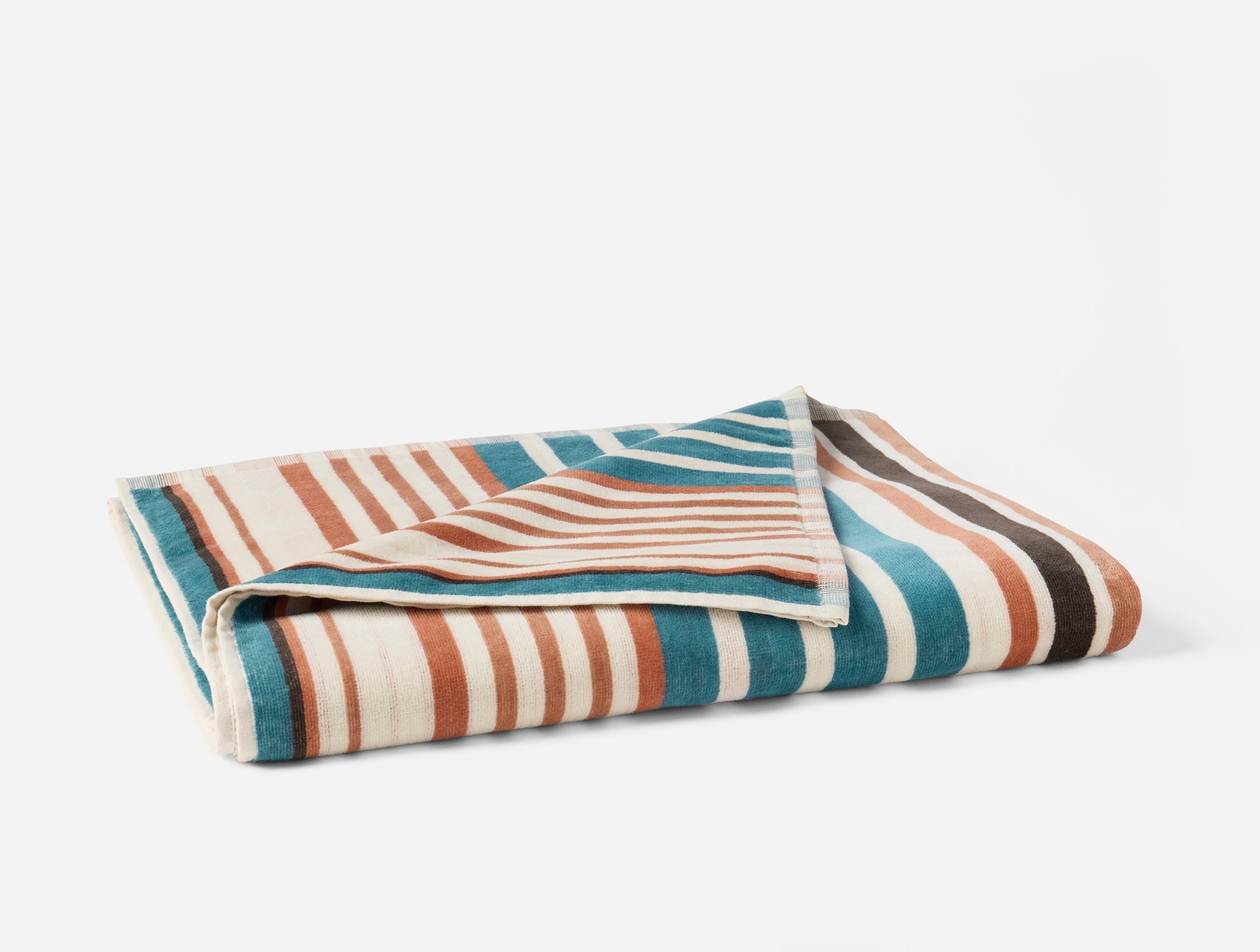 Dawn Stripe Organic Beach Towel