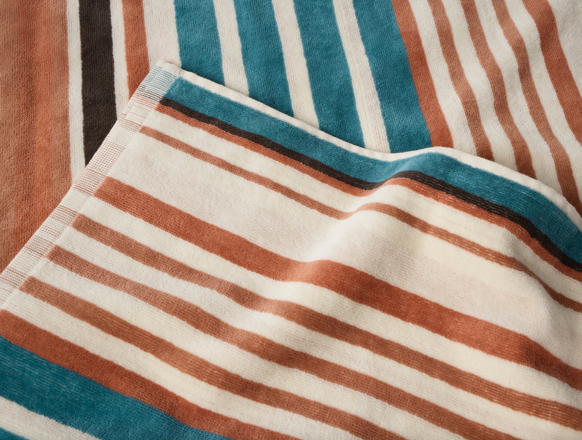 Dawn Stripe Organic Beach Towel - Image 5