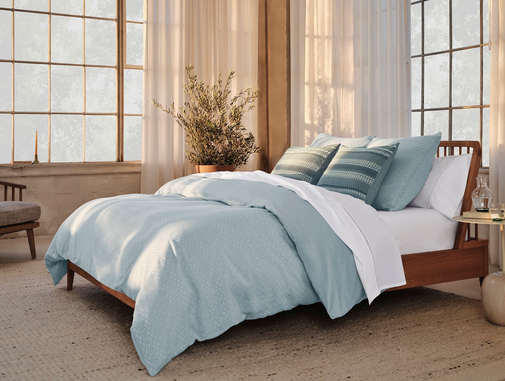 Capitola Organic Duvet Cover - Image 2