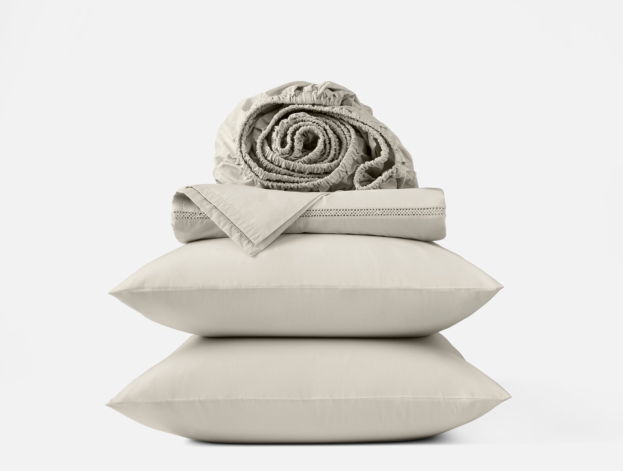 Refined Organic Percale Sheet Set