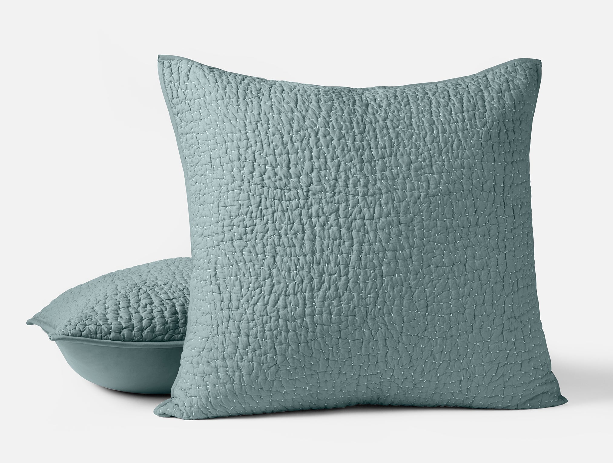 Pebbled Handstitched Organic Sham