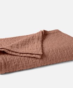 Pescadero Organic Matelasse Coverlet