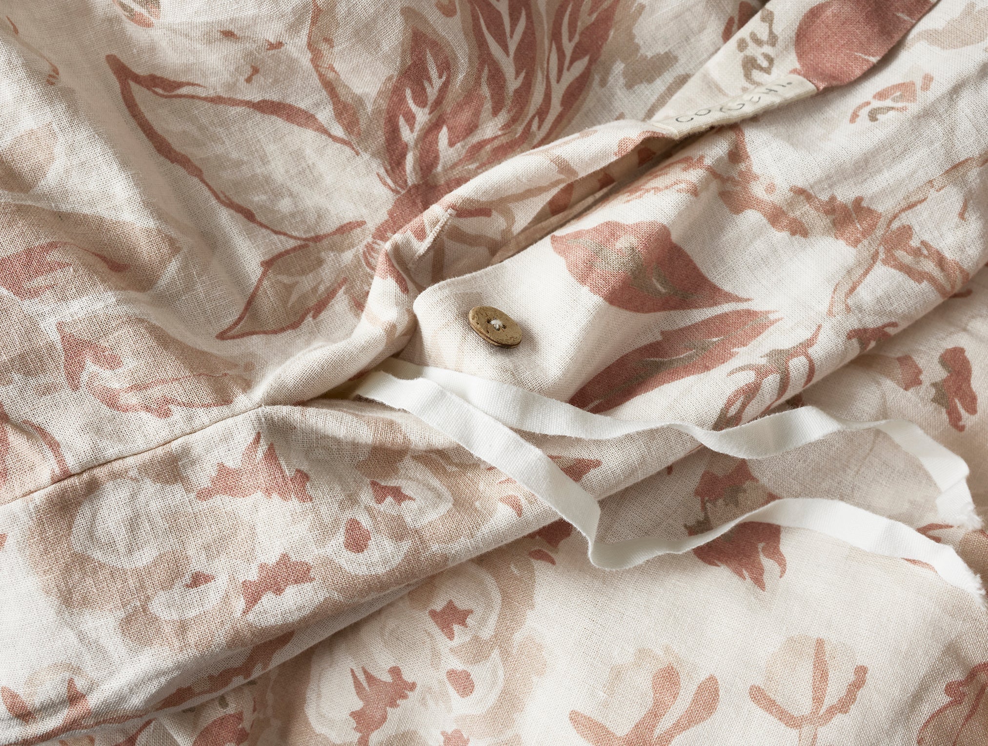 Sea Bloom Print Duvet Cover - Image 5