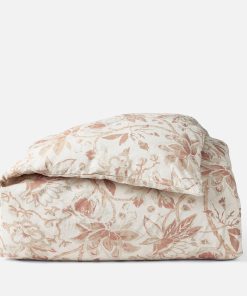 Sea Bloom Print Duvet Cover