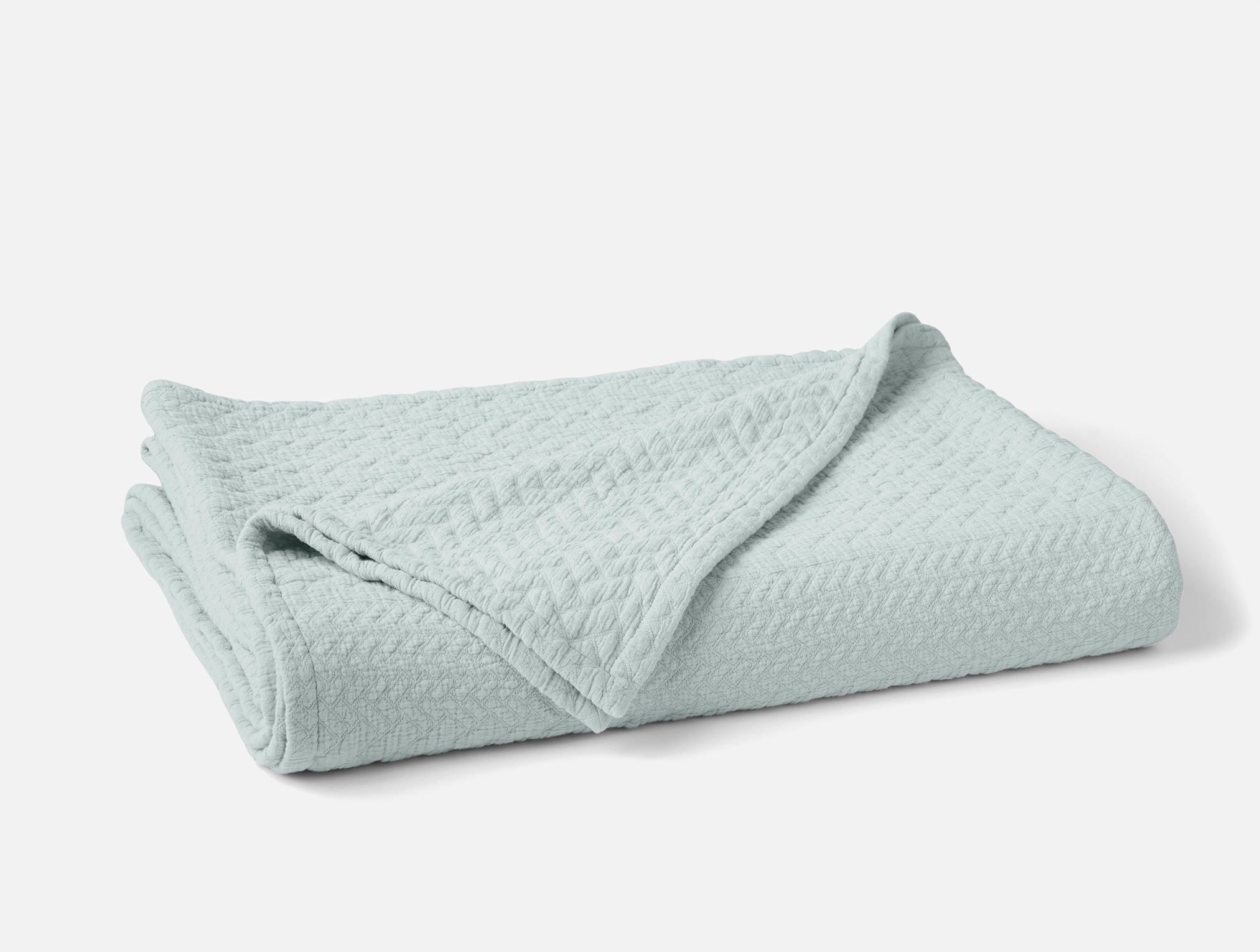 Angeles Organic Matelasse Blanket