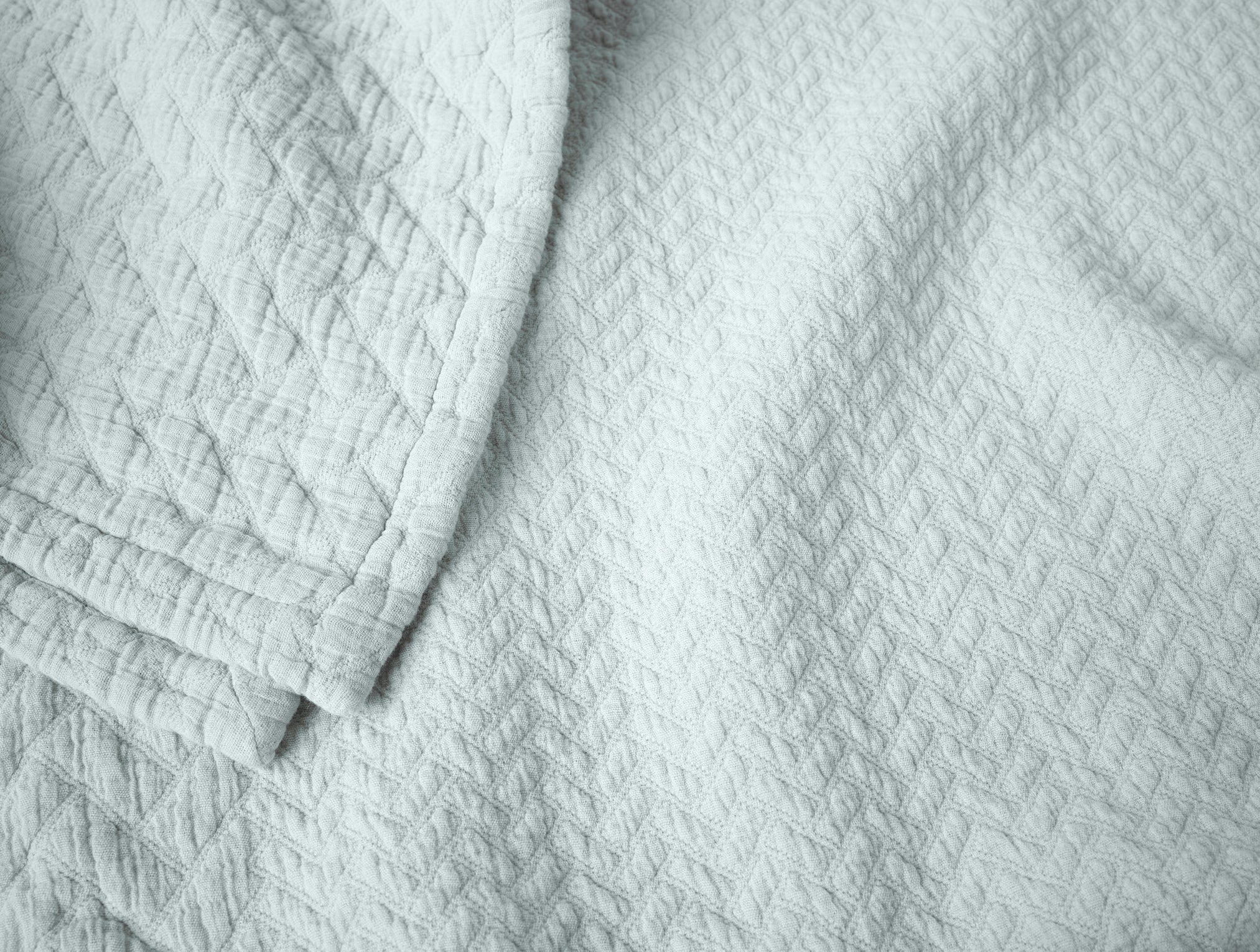 Angeles Organic Matelasse Blanket - Image 5