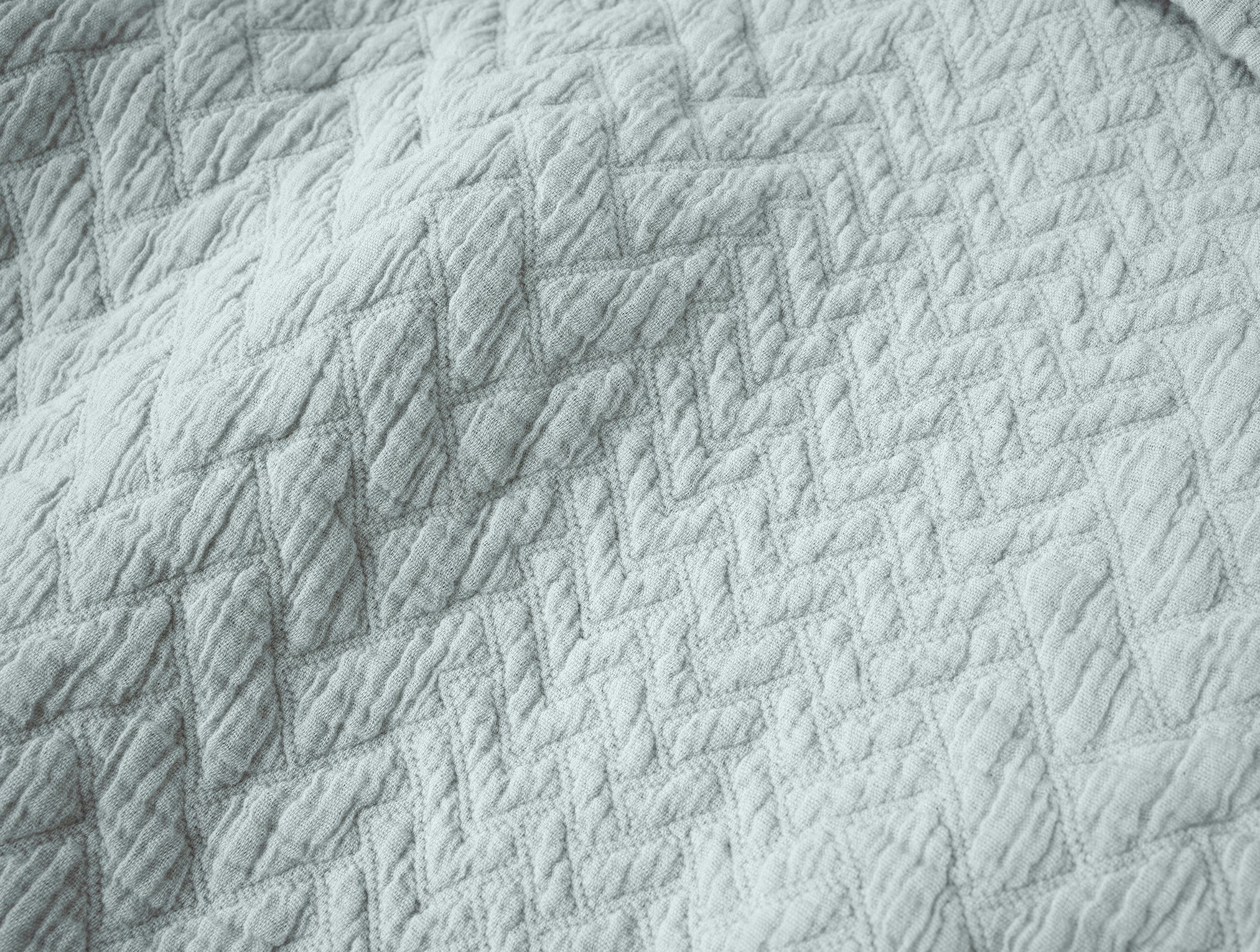 Angeles Organic Matelasse Blanket - Image 4