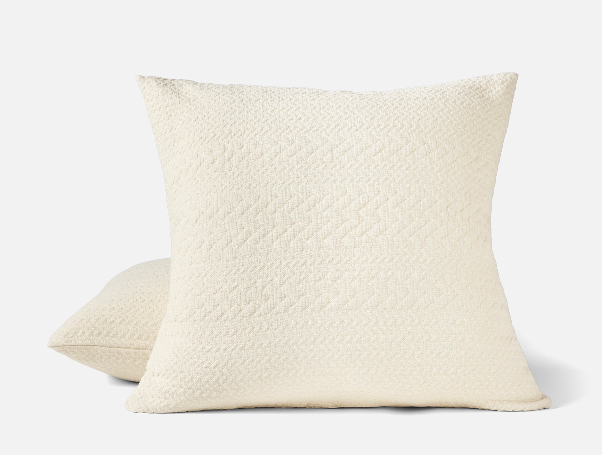 Angeles Organic Matelasse Sham