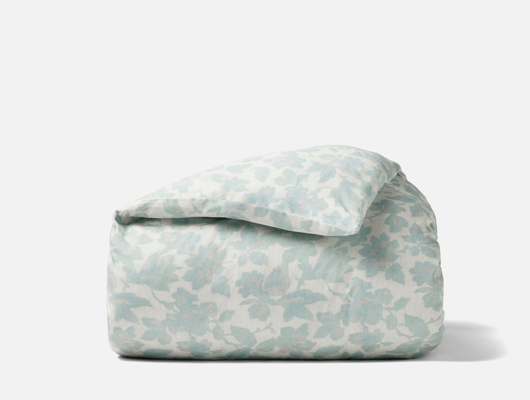 Camellia Organic Print Duvet Cover