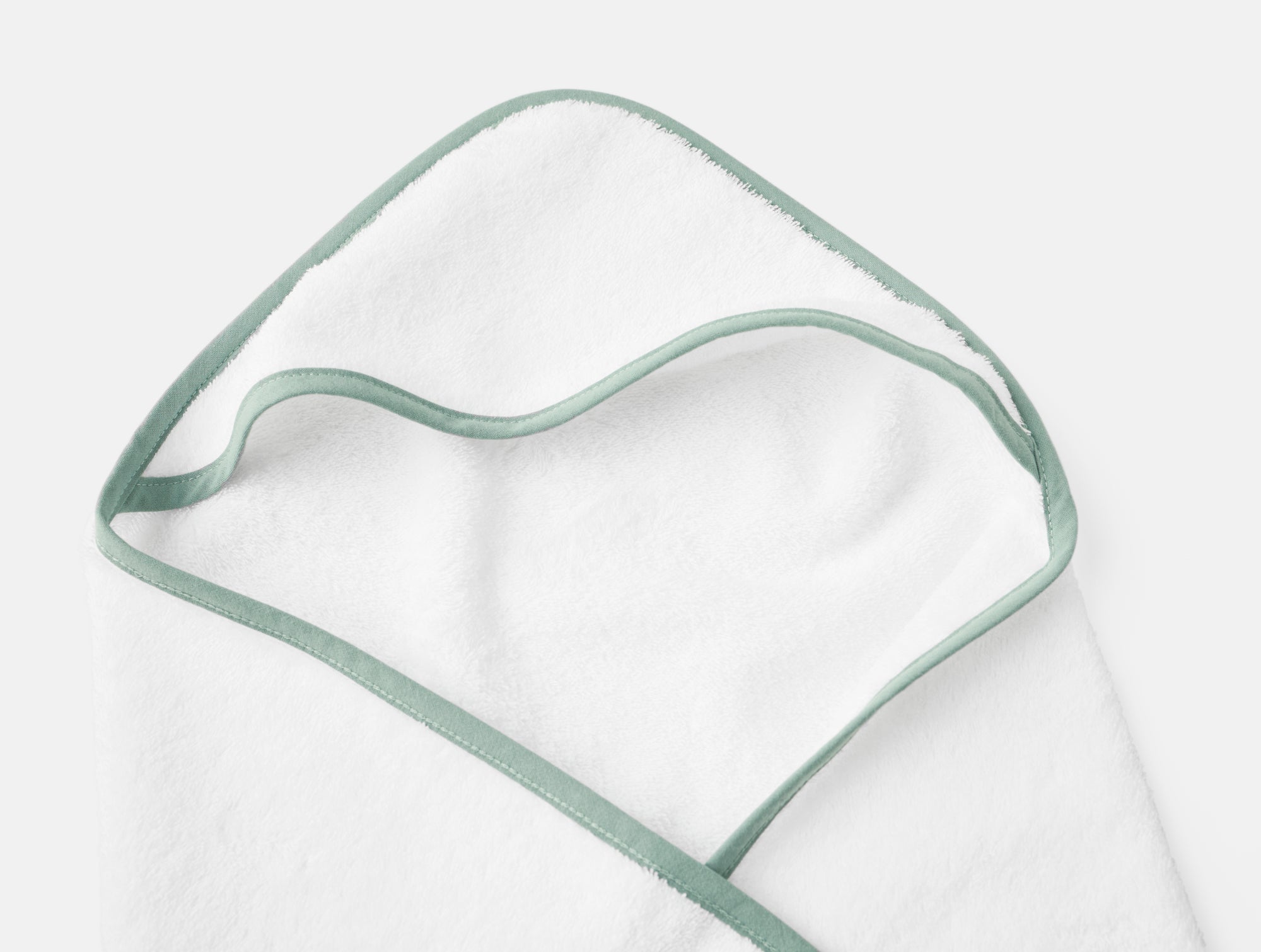 Cloud Loom™ Organic Baby Hooded Towel and Bath Mitt Set - Image 2