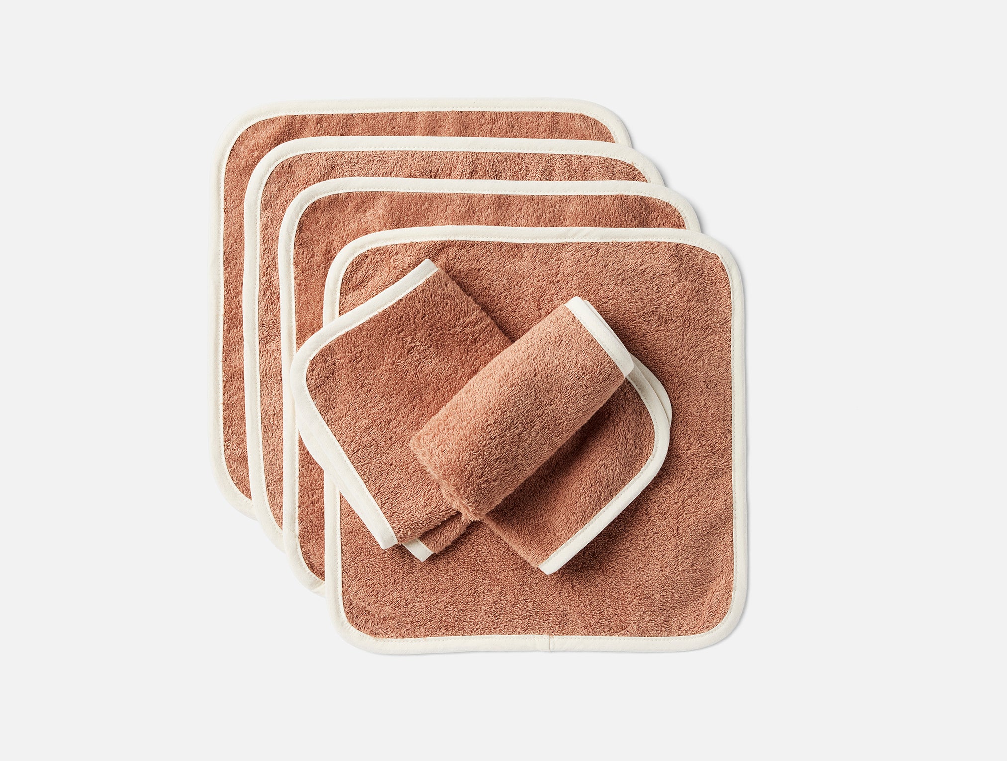 Cloud Loom™ Organic Baby Wash Cloth, Set of 6