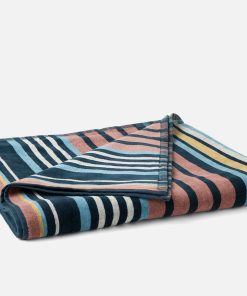 Dawn Stripe Organic Beach Towel