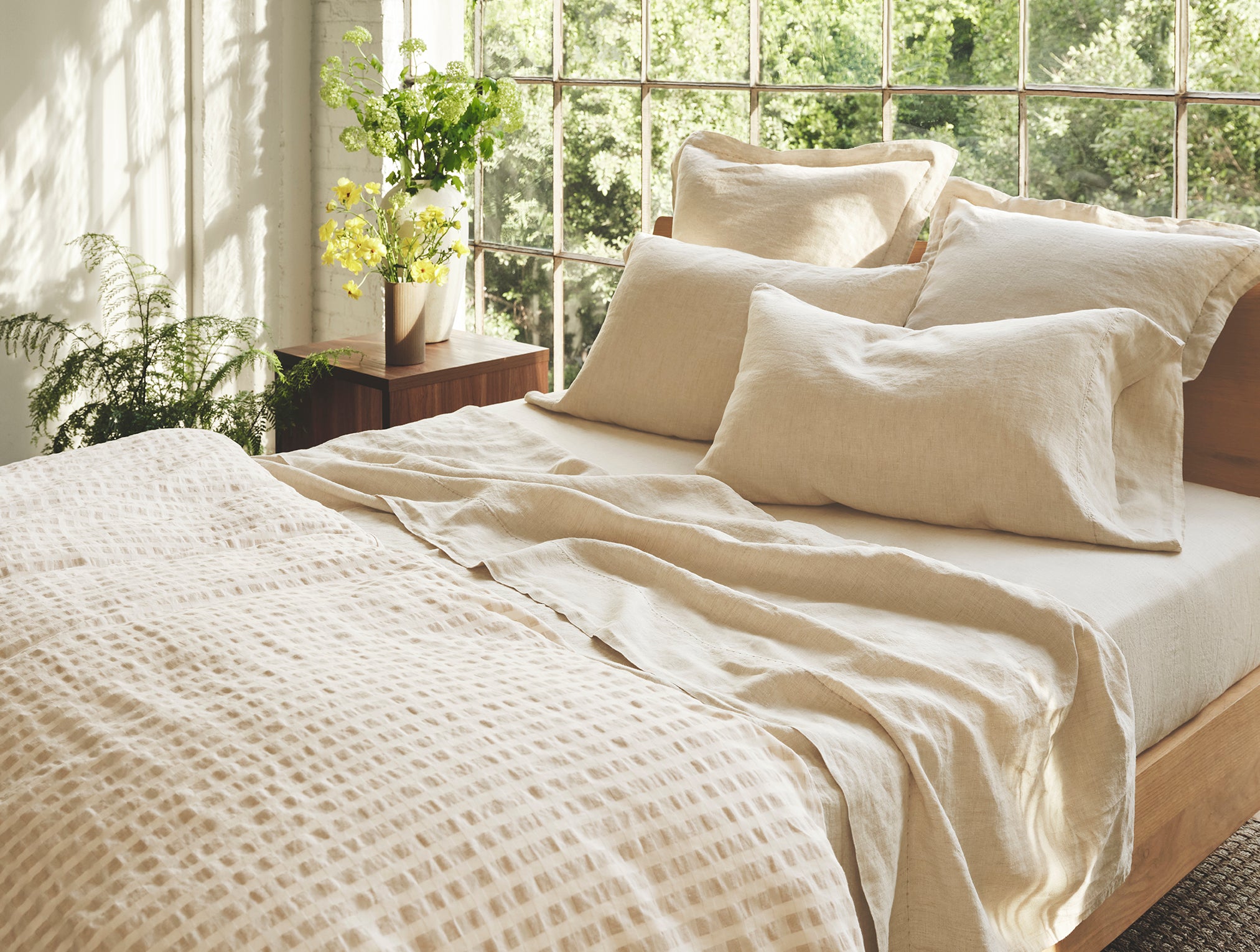 Organic Relaxed Linen Pillowcases - Image 2