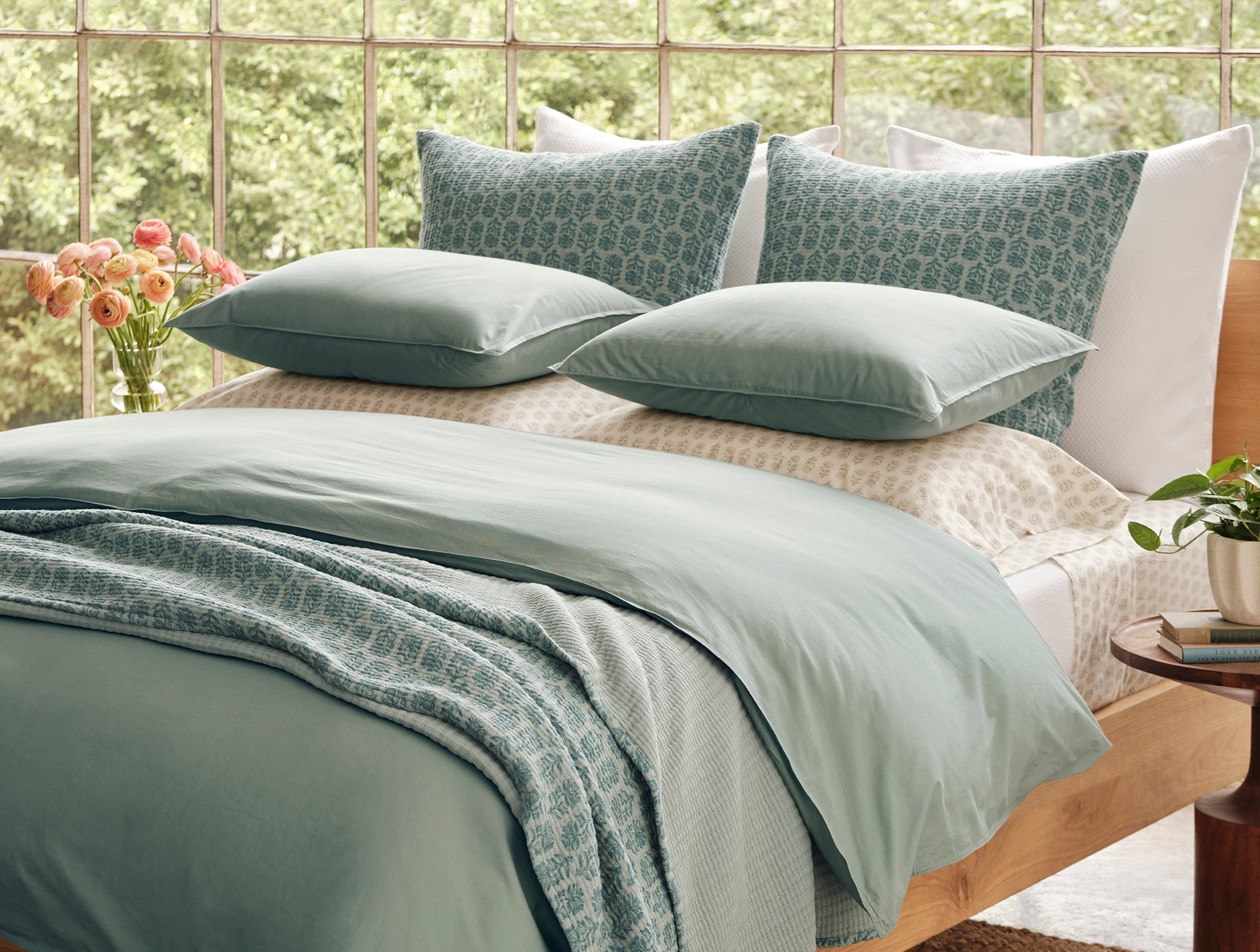 Mirada Organic Matelasse Sham - Image 2