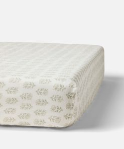 Organic Crinkled Percale™ Crib Sheet