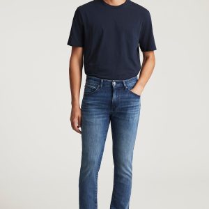 JAKE SLIM LEG IN MID BRUSHED WILLIAMSBURG