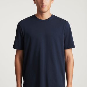 CREW NECK T-SHIRT IN TOTAL ECLIPSE