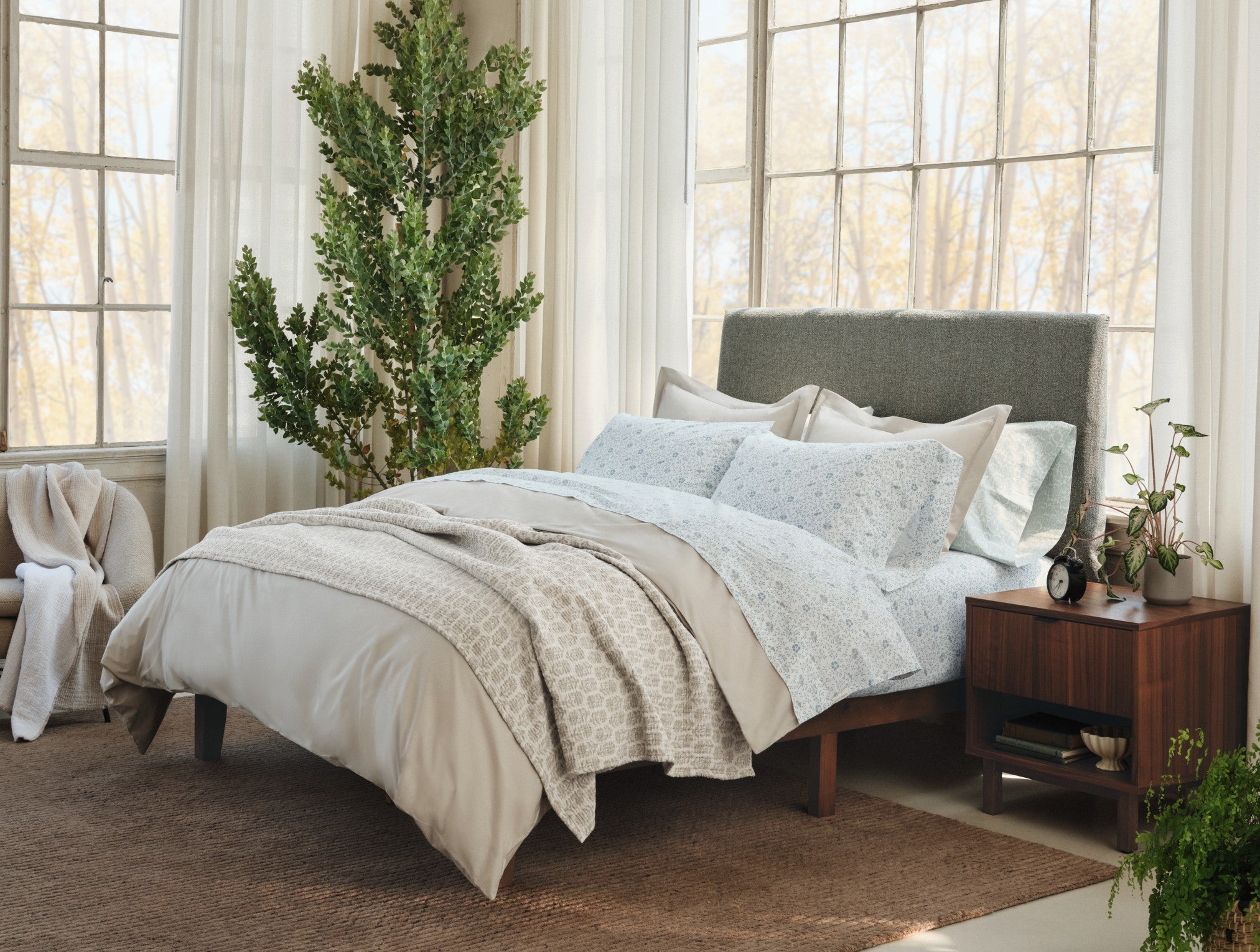 Mirada Organic Matelasse Coverlet - Image 2