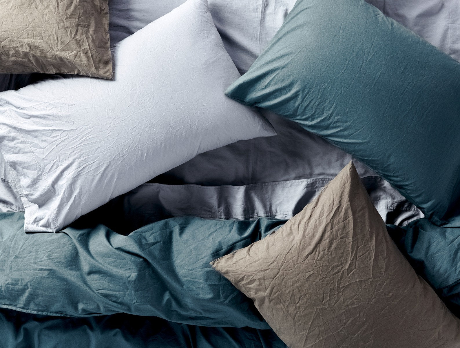 Organic Crinkled Percale™ Sheet Set - Image 2