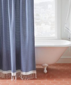 Mediterranean Organic Shower Curtain