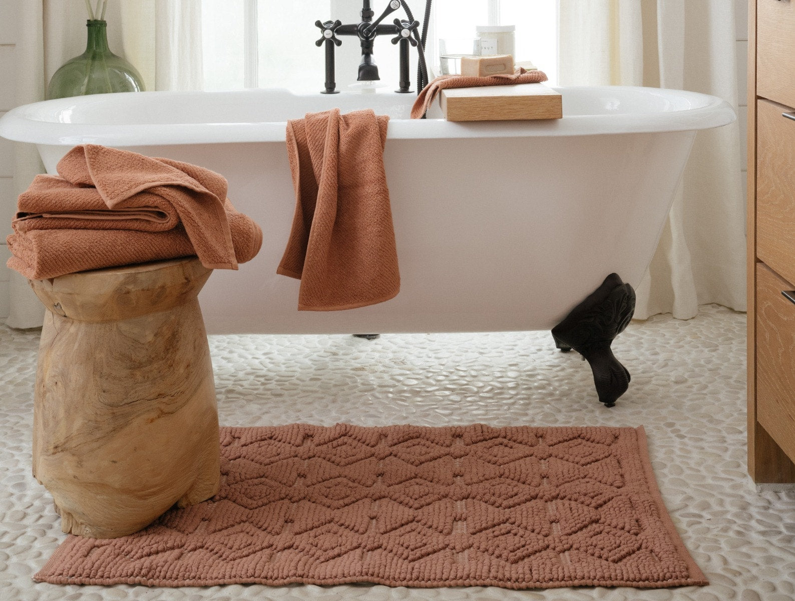 Mosaic Canyon Organic Bath Rug - Image 2