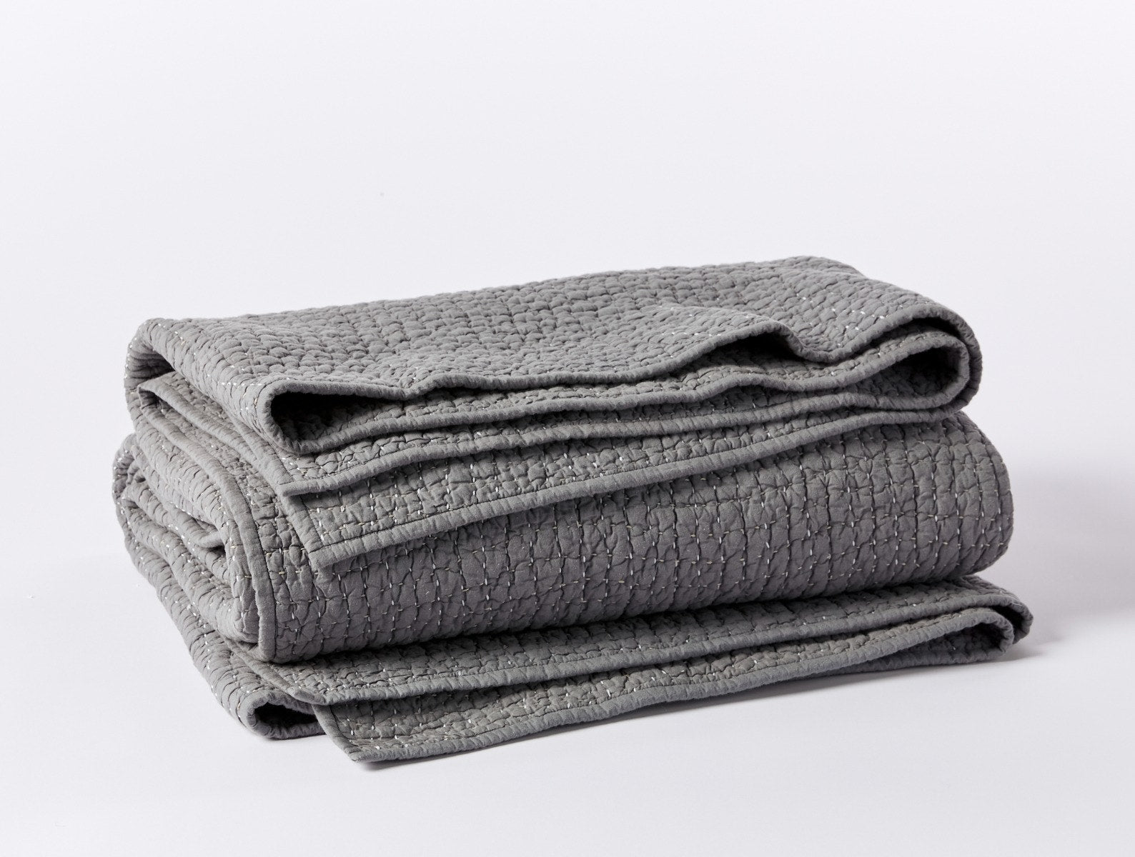 Pebbled Handstitched Organic Quilt