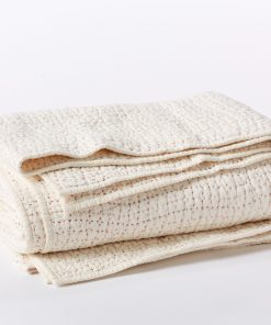 Pebbled Handstitched Organic Quilt