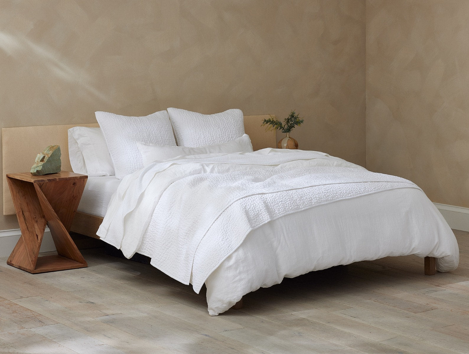 Pebbled Handstitched Organic Quilt - Image 5