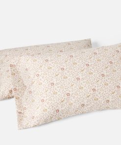 Organic Print Percale Pillowcases