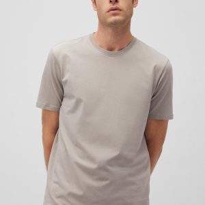 BASIC CREW NECK T-SHIRT IN PALOMA